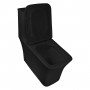 Унитаз-моноблок AZARIO GRESSA 705х370х760 напольный, безободковый в комплекте с сиденьем микролифт, цвет черный матовый (AZ-1111MB)