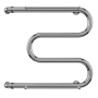 Полотенцесушитель водяной Terminus М-образный 700х532 (ШхВ) с полкой