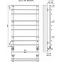 Вента П9 500х835 Полотенцесушитель TERMINUS