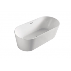 Ванна акриловая Azario BRISTOL 1800*810*550, свободностоящая, в комплекте с сифоном и металлической рамой