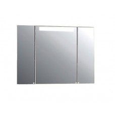 Зеркало-шкаф AQUATON Мадрид 100 с подсветкой, белое (1A111602MA010)