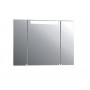 Зеркало-шкаф AQUATON Мадрид 100 с подсветкой, белое (1A111602MA010)
