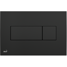 Кнопка смыва Alcadrain (черная/глянцевая) M378