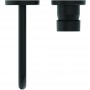 Смеситель для раковины настенный Ideal Standard Silk Black Ceraline A6938XG, черный матовый